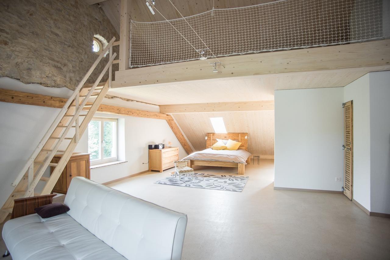 La Joux Chaupe Apartman Saint-Ursanne Kültér fotó