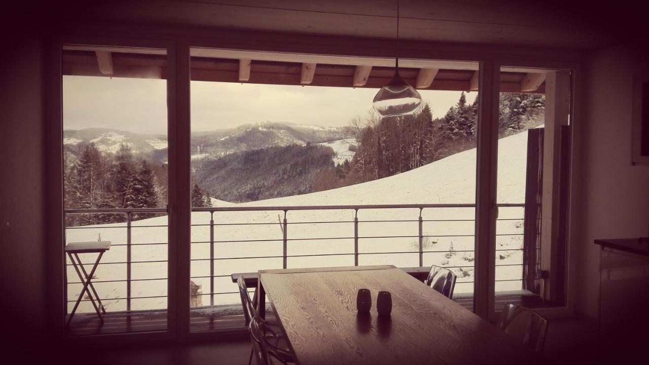 La Joux Chaupe Apartman Saint-Ursanne Kültér fotó