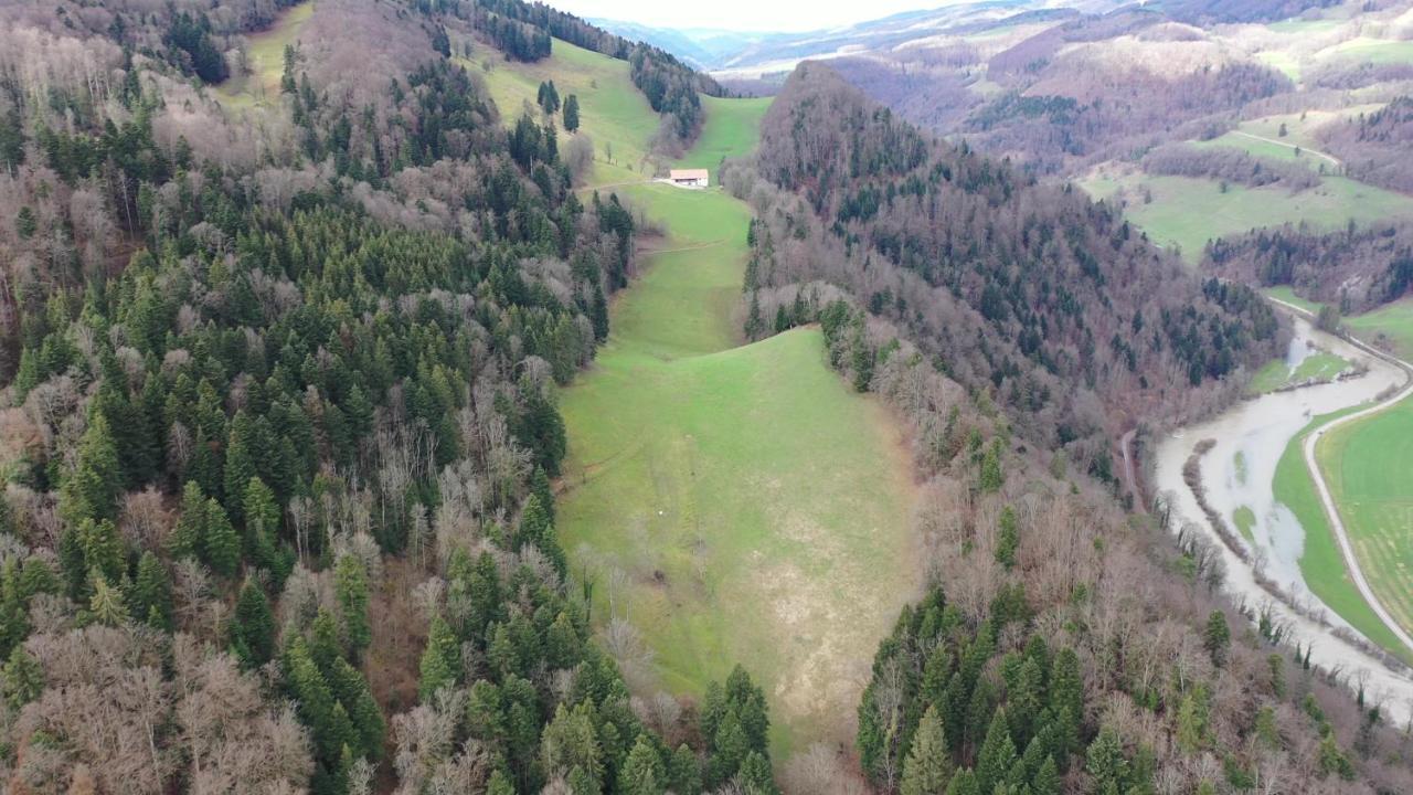 La Joux Chaupe Apartman Saint-Ursanne Kültér fotó